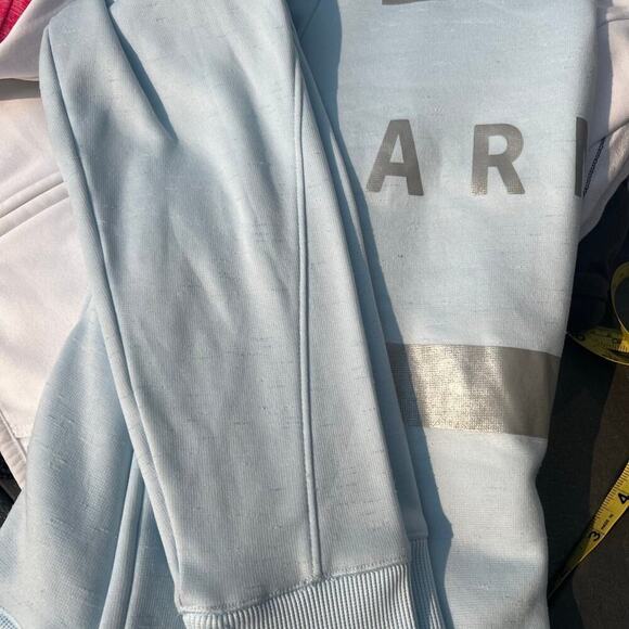 Under Armour Cold Gear hoodie sweatshirt blue, women's Loose M - Picture 8 of 9